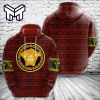 Gianni Versace Red Gold Unisex Hoodie Luxury Brand Gianni Versace Red Gold 3D Hoodie For Men Women