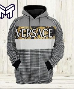 Gianni Versace Unisex Hoodie For Men Women Luxury Brand Gianni Versace 3D Hoodie