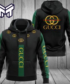 Gucci Black 3D Hoodie Luxury Brand Clothing Clothes Outfit For Men Women