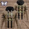 Gucci Brown 3D Hoodie For Men Women Luxury Brand Gucci Brown Hoodie Clothing Clothes Outfit