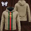 Gucci Brown Stripe 3D Hoodie Luxury Brand Gucci Brown Stripe Clothing Gucci Brown Stripe Clothes Outfit For Men Women