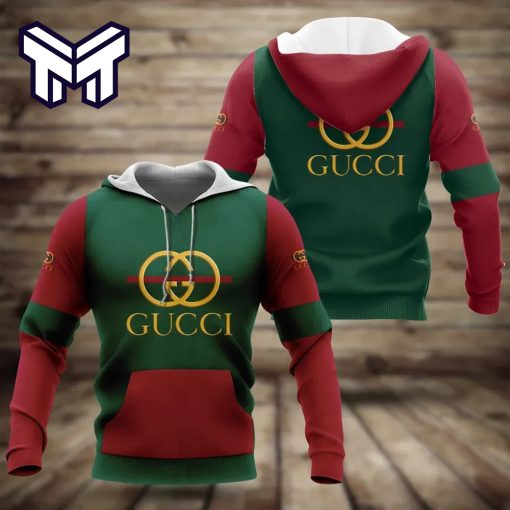 Gucci Green 3D Hoodie Luxury Brand Gucci Green Hoodie Clothing Clothes Outfit