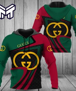 Gucci Green 3D Hoodie Luxury Brand Gucci Green Hoodie Clothing Clothes Outfit For Men Women