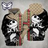 Gucci Jack Skellington 3D Hoodie Luxury Brand Gucci Jack Skellington 3D Hoodie Clothing Clothes Outfit Disney Gifts