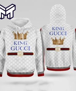 Gucci King 3D Hoodie Gucci Logo Hoodie For Men Women Clothing Clothes Outfit
