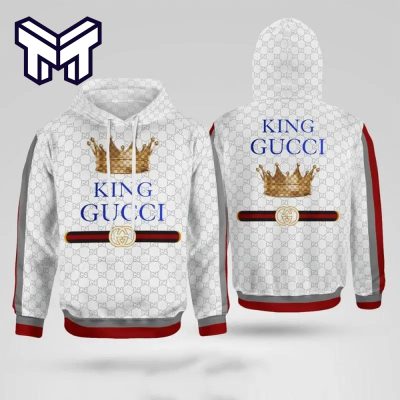 Gucci King 3D Hoodie Gucci Logo Hoodie For Men Women Clothing Clothes Outfit