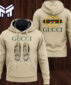 Gucci Logo 3D Hoodie Gucci Logo Hoodie Luxury Brand For Men Women