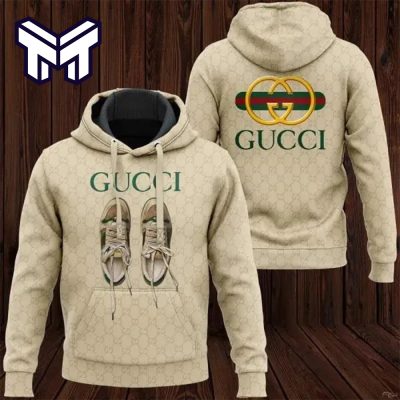 Gucci Logo 3D Hoodie Gucci Logo Hoodie Luxury Brand For Men Women