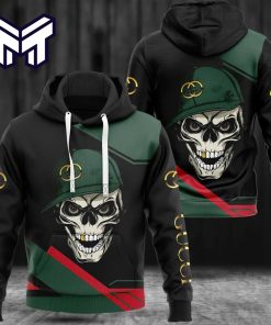 Gucci Skull 3D Hoodie Luxury Brand Gucci Skull Zip Hoodie Clothing Clothes For Men Women