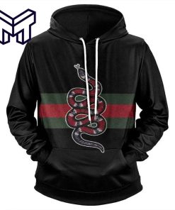 Gucci Snake 3D Hoodie Luxury Brand Gucci Snake Hoodie Clothing For Men Women