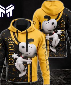 Gucci Snoopy Dog 3D Hoodie Luxury Brand Clothing For Men Women Clothes Disney Gifts