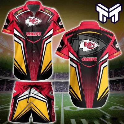 Kansas City Chiefs Hawaiian Shirt NFL Football Hawaiian Shirt And Short