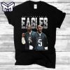 Kobe Bryant Philadelphia Eagles T Shirt Black Cotton Tee Gift For Football Fans