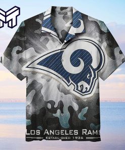 Los Angeles Rams Hawaiian NFL 1936 Los Angeles Rams Unisex Hawaiian Shirt