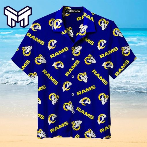 Los Angeles Rams Hawaiian NFL Los Angeles Rams Print Unisex Hawaiian Shirt