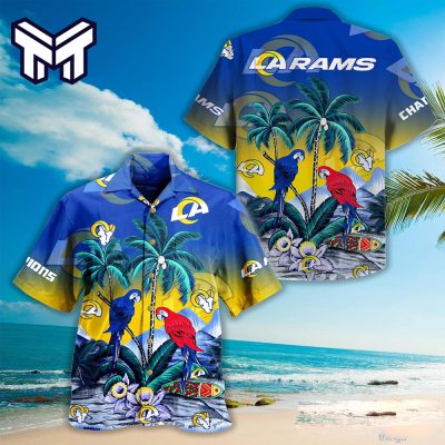 Los Angeles Rams Hawaiian Super Bowl Champions La Rams Parrots Hawaiian Shirt For Fans