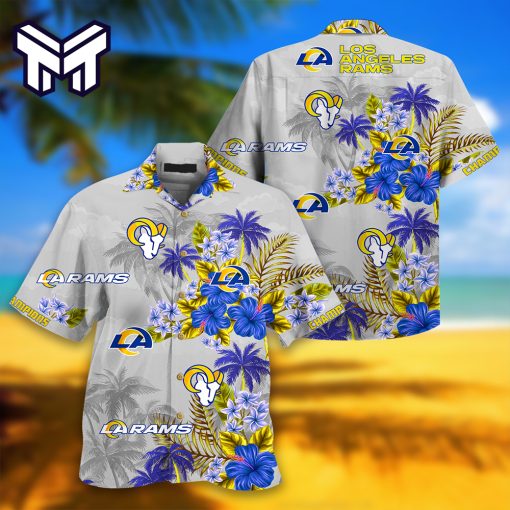 Los Angeles Rams Hawaiian Super Bowl Champions – LA Rams Hawaiian Shirt V1