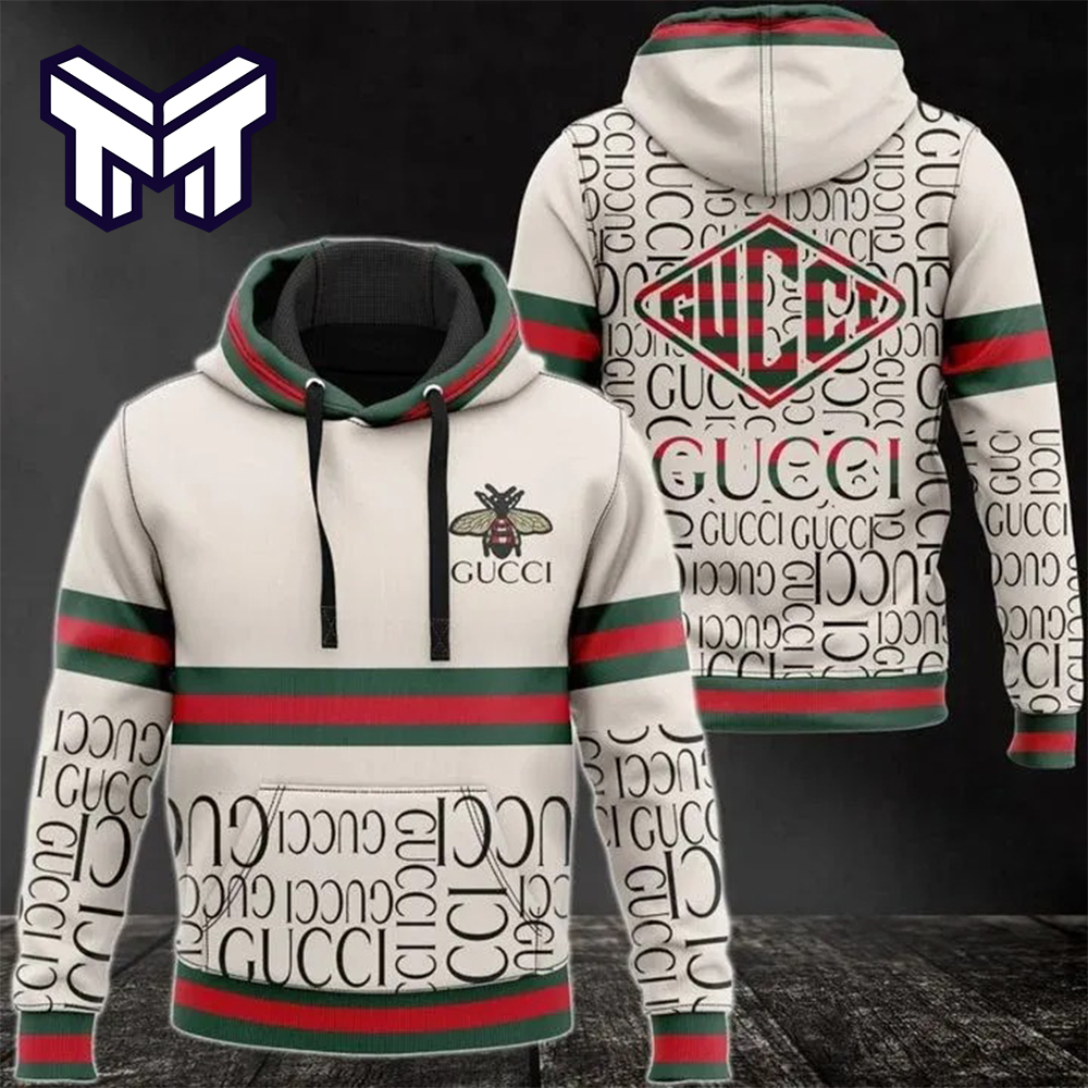 Derved Postimpressionisme omfattende Luxury Brand Gucci Bee 3D Hoodie For Men And Women Clothing Outfit -  Muranotex Store