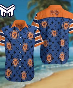 NFL Chicago Bears Hawaiian Symbol Louis Vuitton Hawaiian Shirt And Short