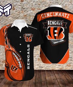 NFL Cincinnati Bengals Hawaiian Aloha Shirt For Hot Fans