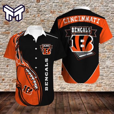 NFL Cincinnati Bengals Hawaiian Aloha Shirt For Hot Fans