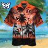 NFL Cincinnati Bengals Hawaiian Cincinnati Bengals Men's Hawaiian Shirt Summer Short Sleeve Button Down Top Gift