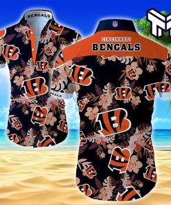 NFL Cincinnati Bengals Hawaiian Great Cincinnati Bengals Hawaiian Shirt For Sale