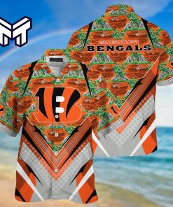 NFL Cincinnati Bengals Hawaiian Shirt Cincinnati Bengals Hawaiian Shirt And Short