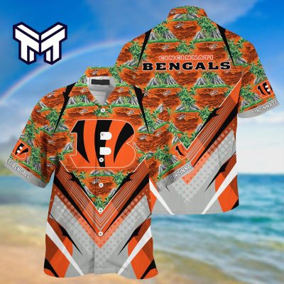 NFL Cincinnati Bengals Hawaiian Shirt Cincinnati Bengals Hawaiian Shirt And Short