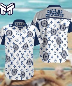 NFL Dallas Cowboys Hawaiian Symbol Louis Vuitton Hawaiian Shirt And Short