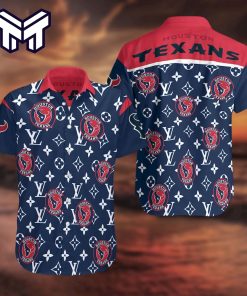 NFL Houston Texans Hawaiian Symbol Louis Vuitton Hawaiian Shirt And Short