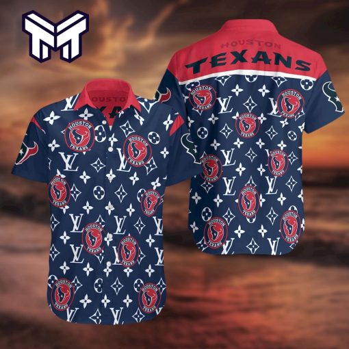 NFL Houston Texans Hawaiian Symbol Louis Vuitton Hawaiian Shirt And Short