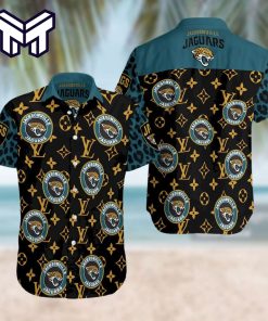 NFL Jacksonville Jaguars Hawaiian Symbol Louis Vuitton Hawaiian Shirt And Short