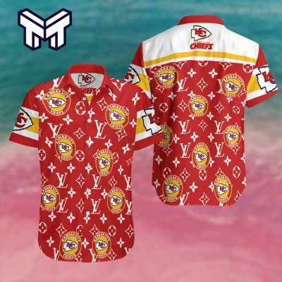 NFL Kansas City Chiefs Hawaiian Symbol Louis Vuitton Hawaiian Shirt And Short