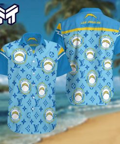 NFL Los Angeles Chargers Hawaiian Symbol Louis Vuitton Hawaiian Shirt