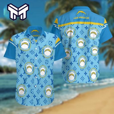 NFL Los Angeles Chargers Hawaiian Symbol Louis Vuitton Hawaiian Shirt And Short