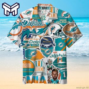 Miami Dolphins Hawaiian Shirt, Hawaiian Shirts For Men,Aloha Shirt -  Muranotex Store