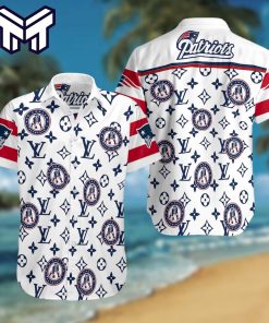 NFL New England Patriots Hawaiian Symbol Louis Vuitton Hawaiian Shirt