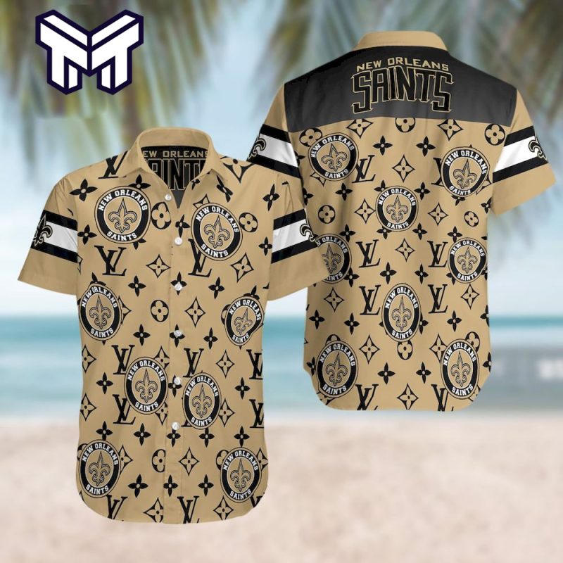 NFL New Orleans Saints Hawaiian Symbol Louis Vuitton Hawaiian Shirt