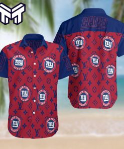 NFL New York Giants Hawaiian Symbol Louis Vuitton Hawaiian Shirt