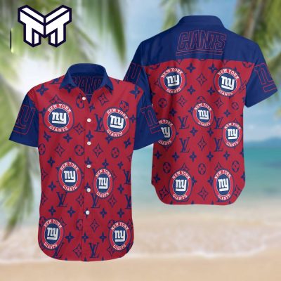 NFL New York Giants Hawaiian Symbol Louis Vuitton Hawaiian Shirt