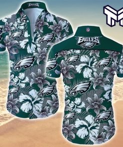 NFL Philadelphia Eagles Hawaiian Aloha Shirt Best Gift For Fans Hawaiian Shirt And Short