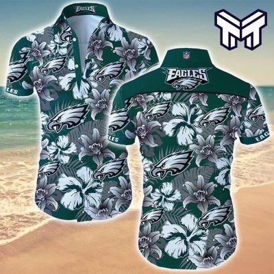 NFL Philadelphia Eagles Hawaiian Aloha Shirt Best Gift For Fans Hawaiian Shirt And Short