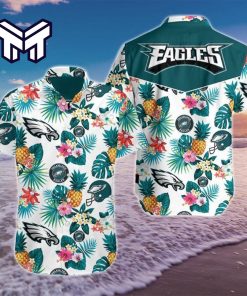 NFL Philadelphia Eagles Hawaiian Beach Shirt NFL Philadelphia Eagles Hawaiian Shirt Summer Beach For Fans