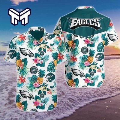 NFL Philadelphia Eagles Hawaiian Beach Shirt NFL Philadelphia Eagles Hawaiian Shirt Summer Beach For Fans