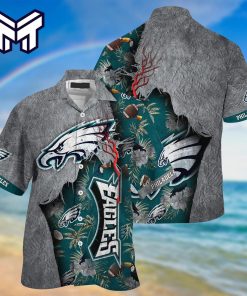 NFL Philadelphia Eagles Hawaiian NEW Philadelphia Eagles NFL God Hawaiian Shirt And Short