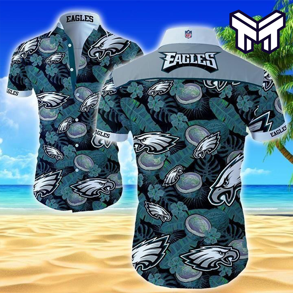 NFL Philadelphia Eagles Hawaiian Aloha Shirt Gift For Fans