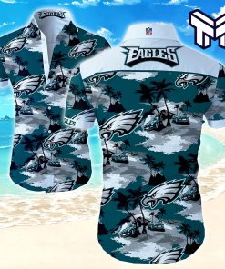 NFL Philadelphia Eagles Hawaiian Philadelphia Eagles Hawaiian Aloha Shirt For Big Fans