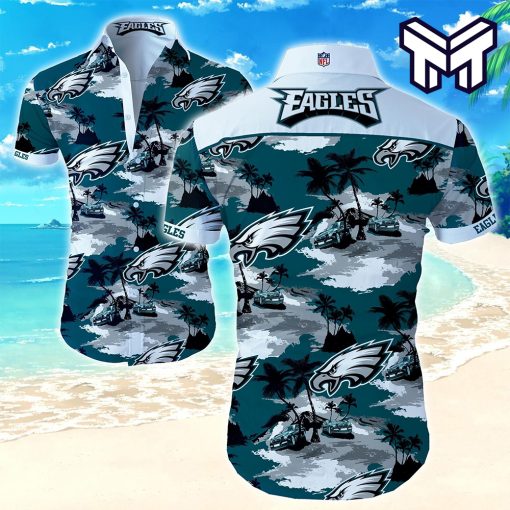 NFL Philadelphia Eagles Hawaiian Philadelphia Eagles Hawaiian Aloha Shirt For Big Fans