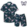 NFL Philadelphia Eagles Hawaiian Wearss Set Hawaiian Button-Down Shirts Beach Shorts